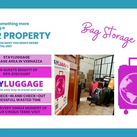 La Torretta Dei Merli With Unique Views Vernazza